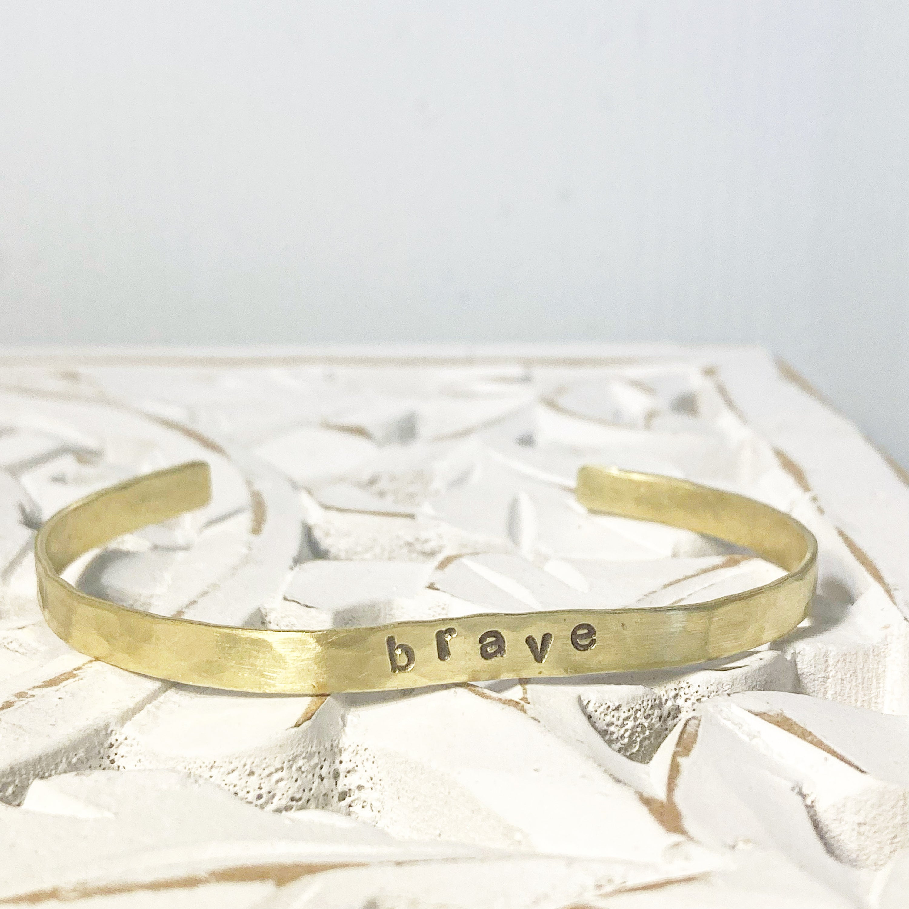 Hand Stamped Bracelet