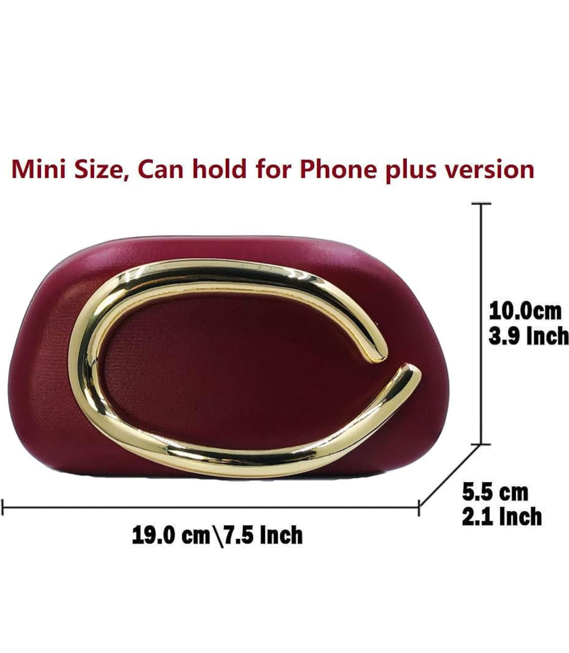 Burgundy Bag