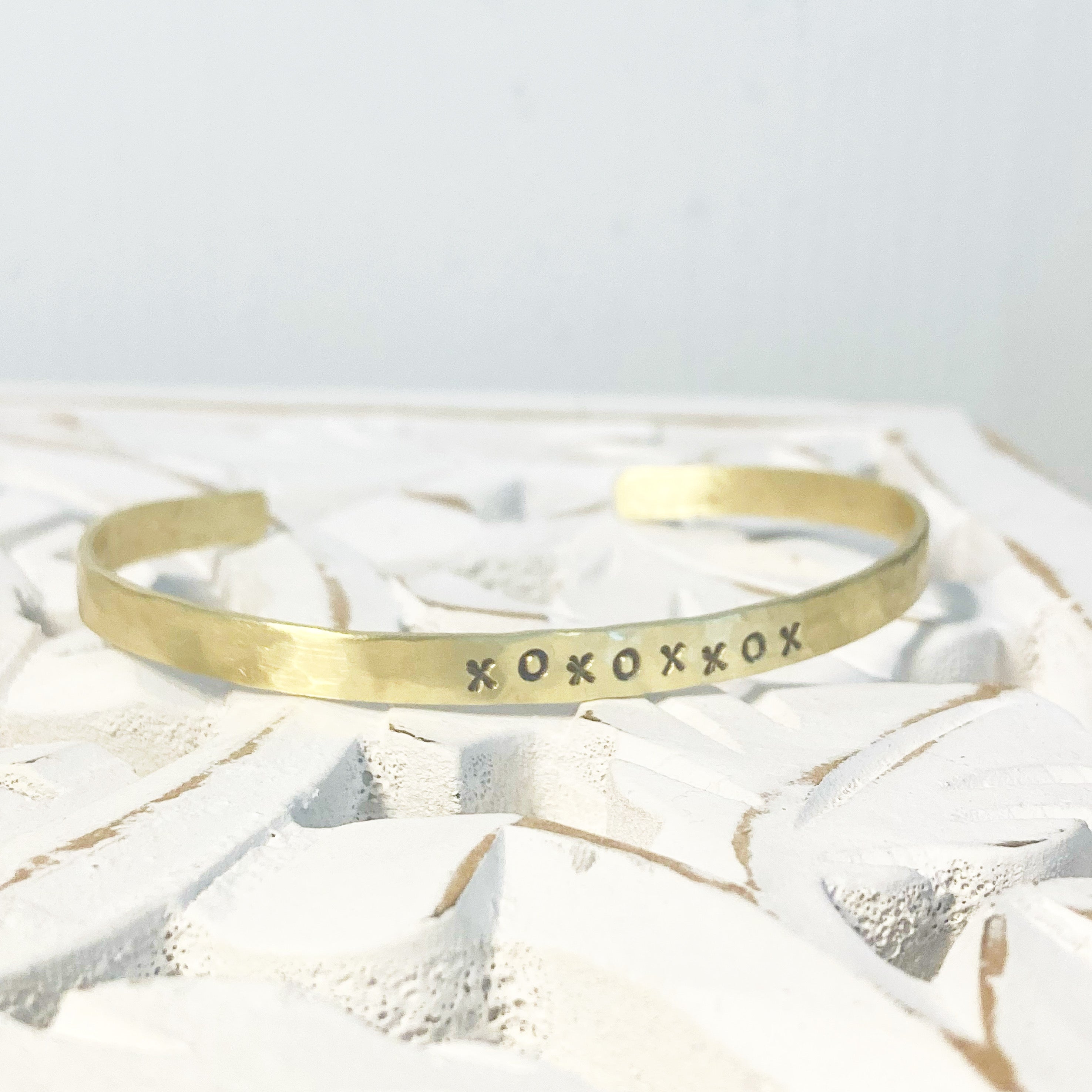 Hand Stamped Bracelet