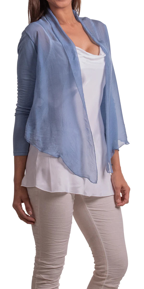 Shoona Cardigan Wrap One Size Blue