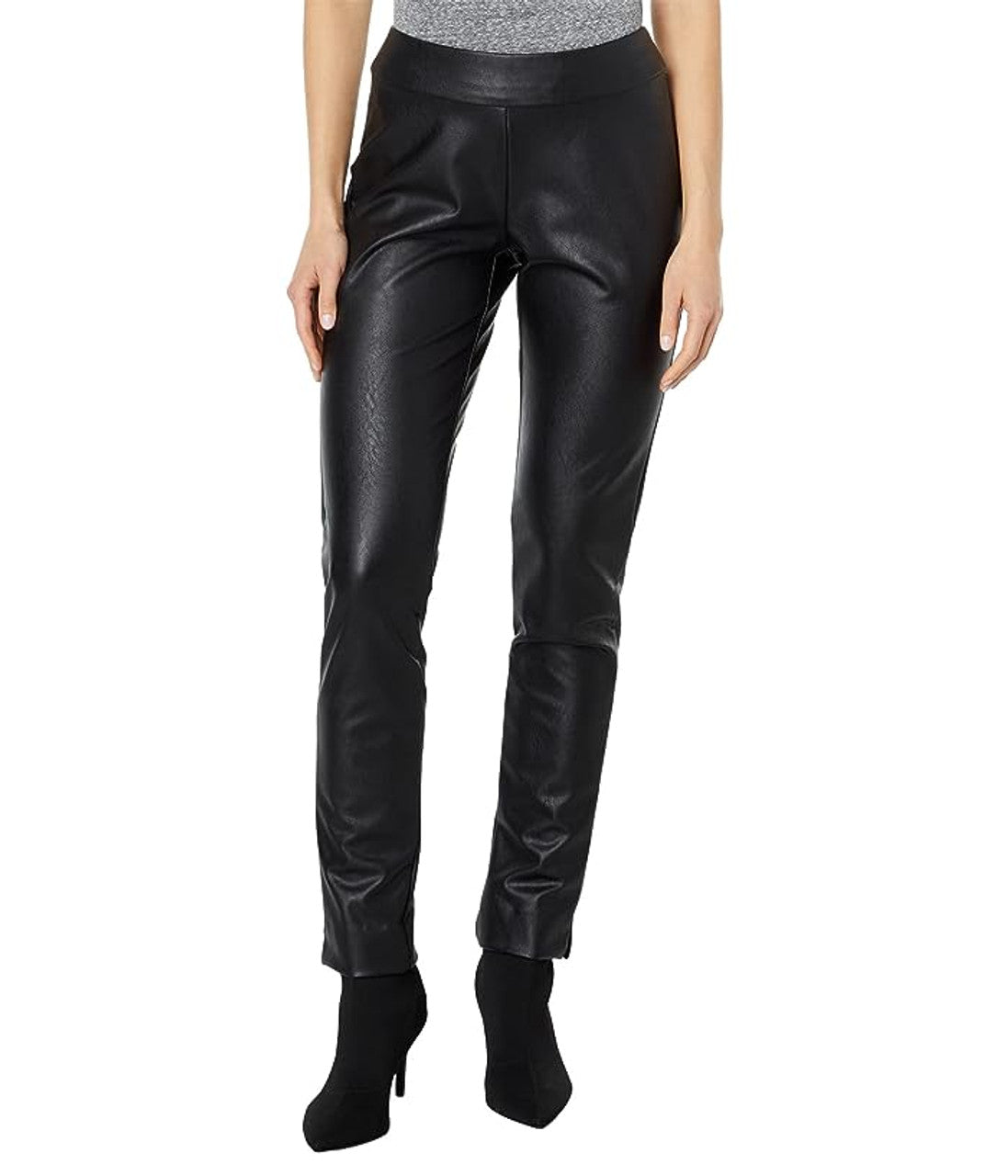 Pull On Pleather Pant