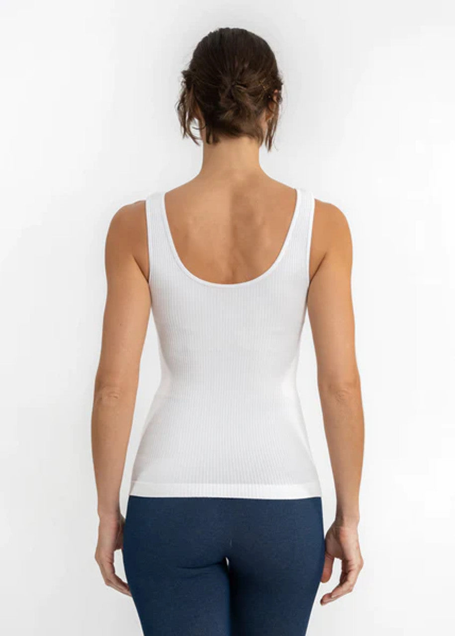 Ribbed V-Neck/Scoop Neck Tank