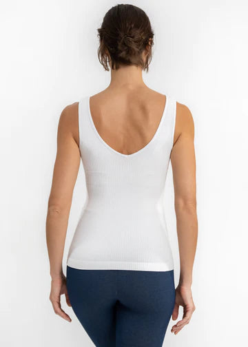 Ribbed V-Neck/Scoop Neck Tank
