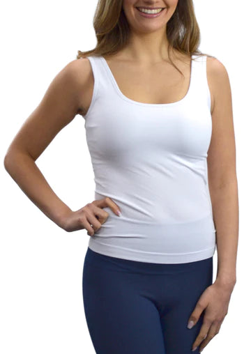 Built In Bra V-Neck/Scoop Neck