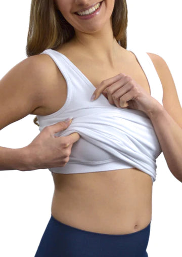 Built In Bra V-Neck/Scoop Neck