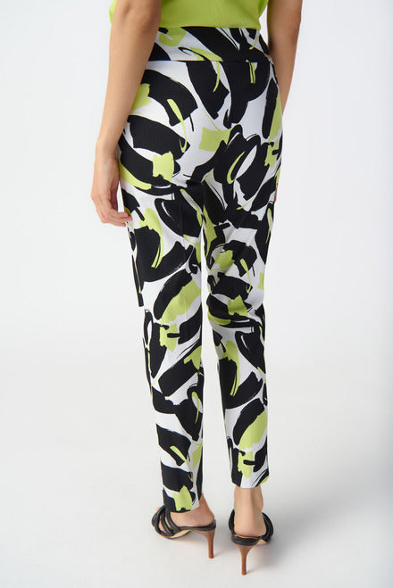 Tri-Color Pull On Pant