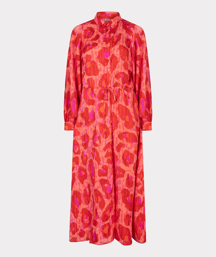 Cheeta Print Maxi Dress