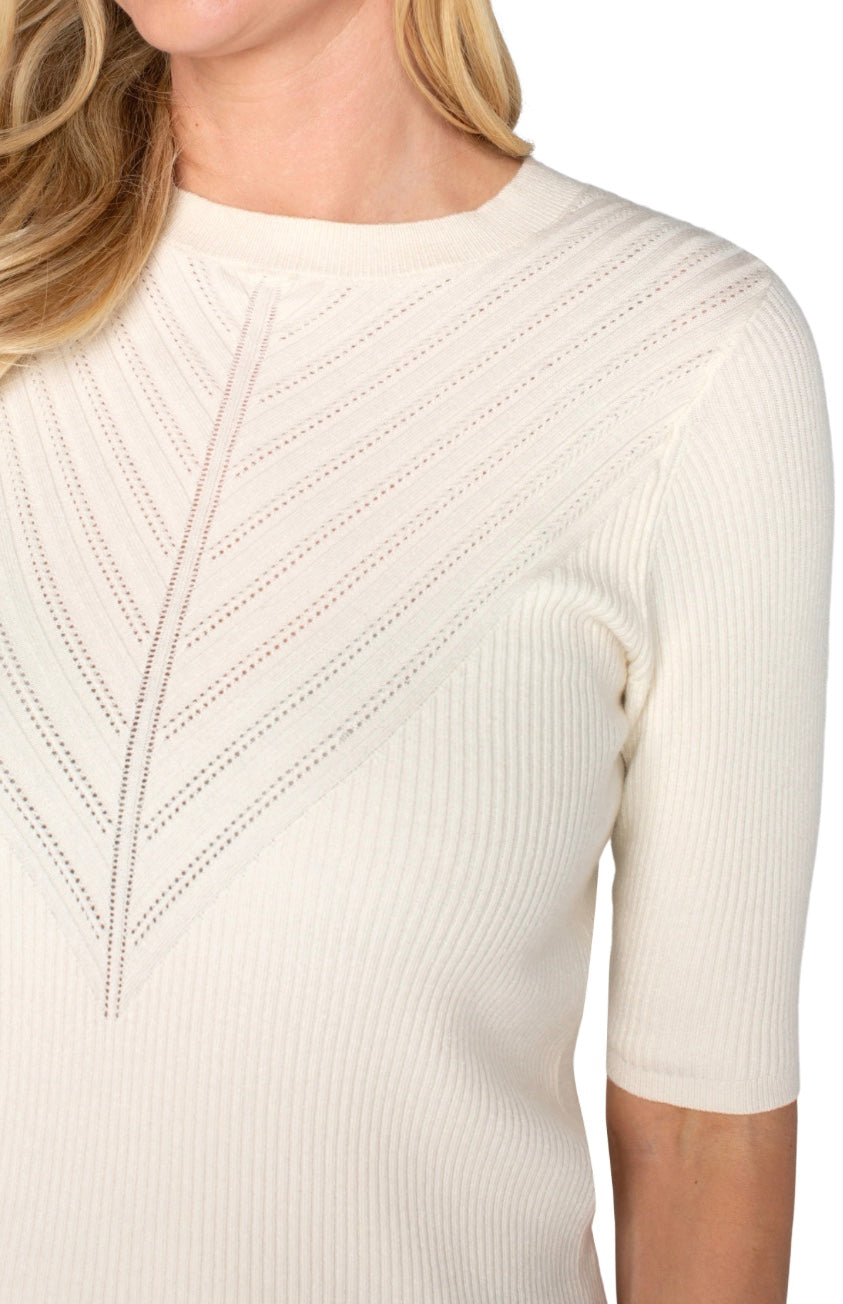Avery Elbow Sleeve Sweater