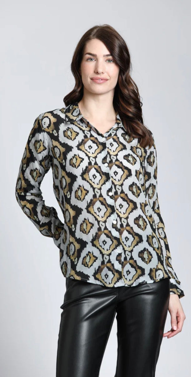 Runie Button Up Top