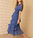 Tawny S/S Tiered Dress
