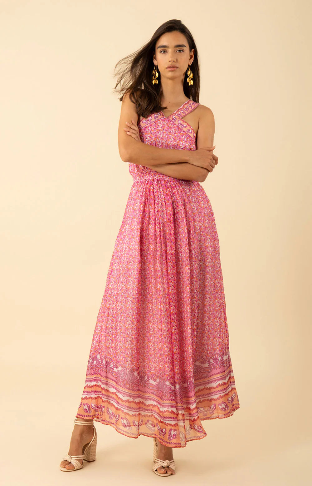 Drea Halter Maxi Dress