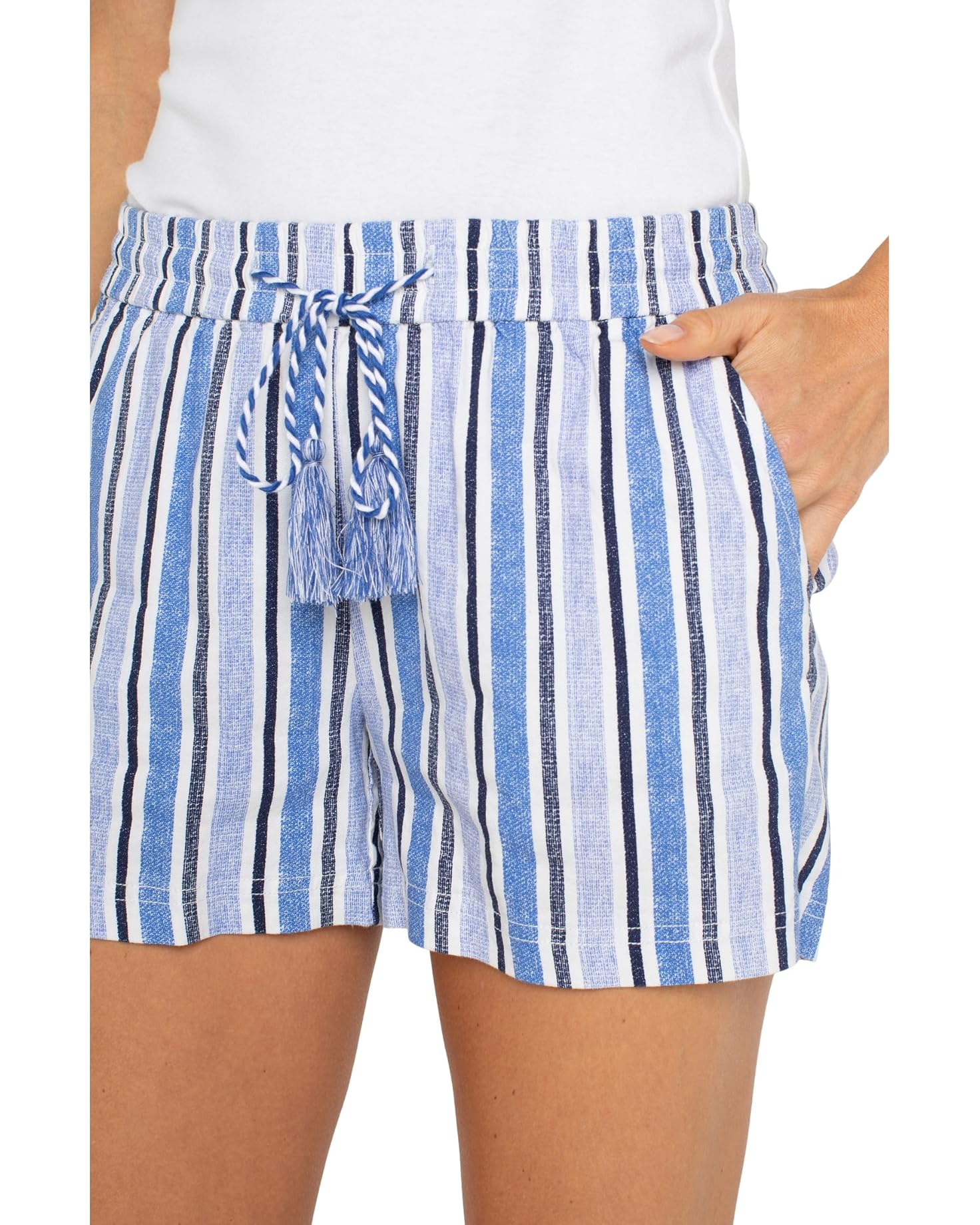 Drawstring Pull On Shorts
