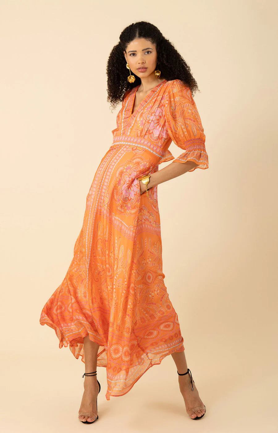 Ange V Maxi Dress