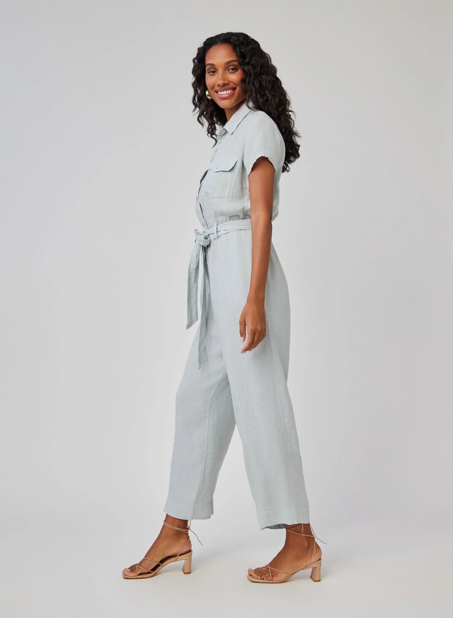 SEAMED JUMPSUIT