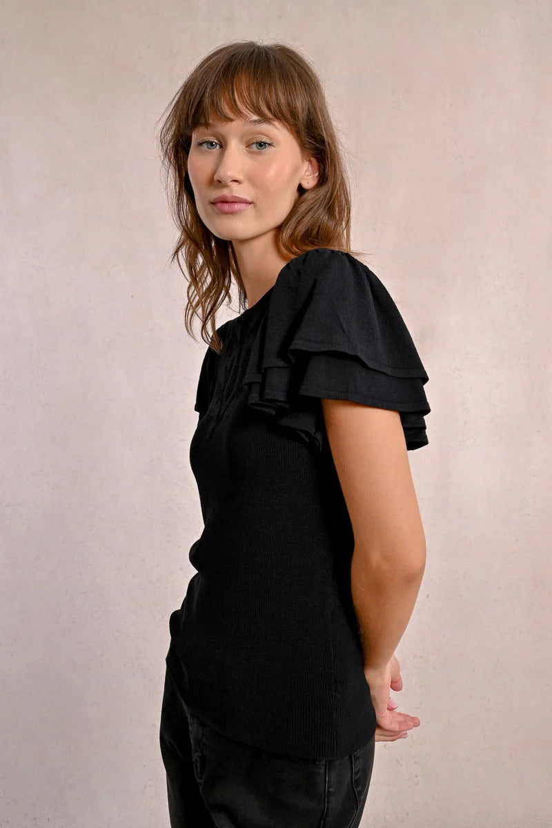 LADIES KNITTED TOP