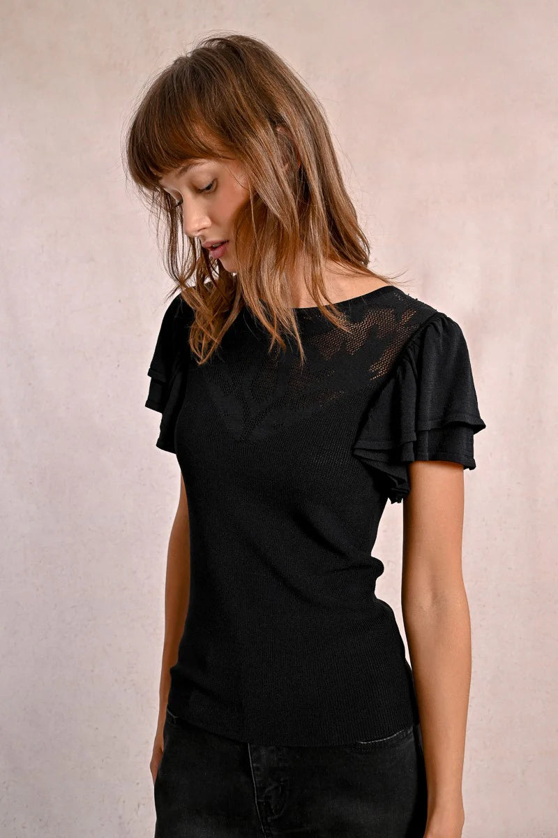 LADIES KNITTED TOP