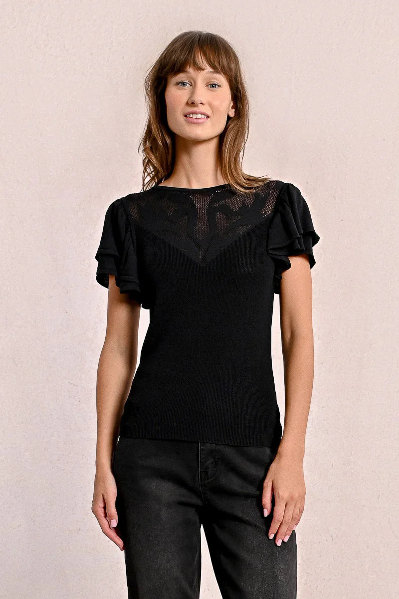 LADIES KNITTED TOP