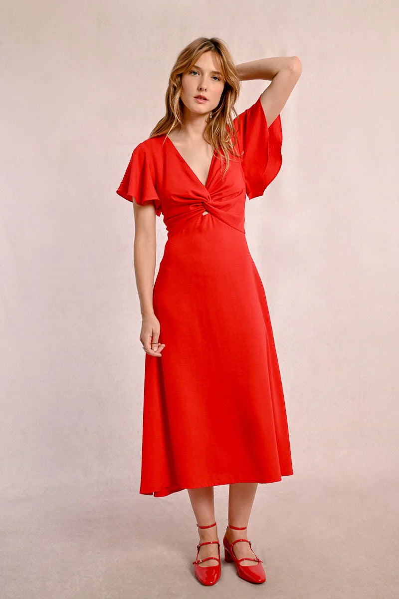 LADIES WOVEN DRESS