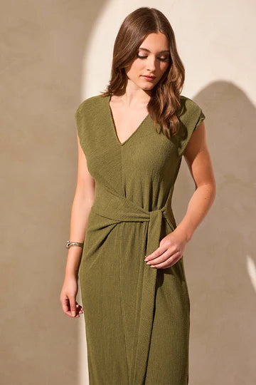 Loden Tie S/S Dress