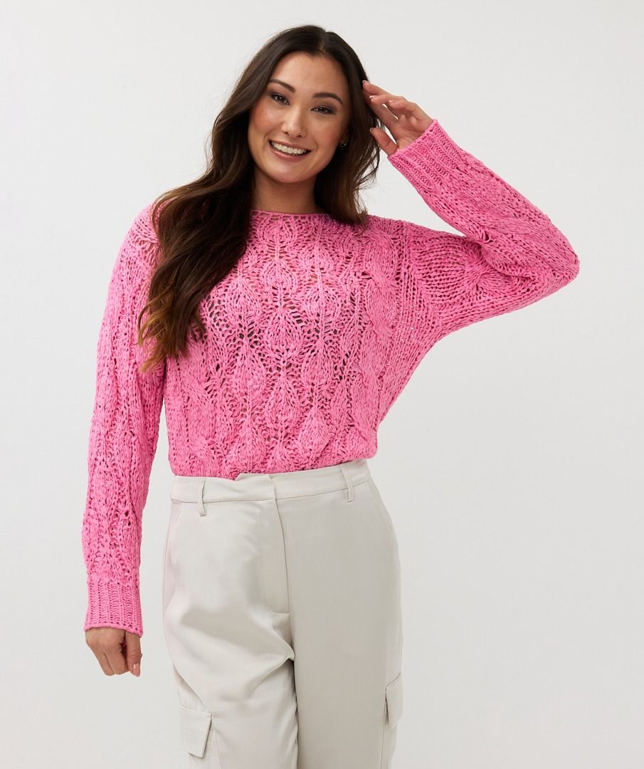 Cable Yarn Sweater