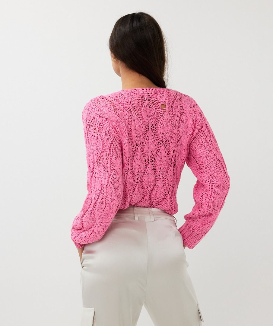 Cable Yarn Sweater