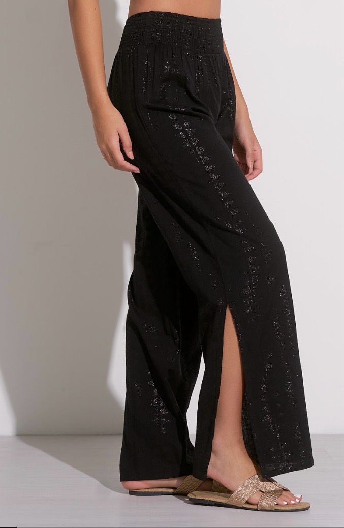 Shine Elastic Slit Pant