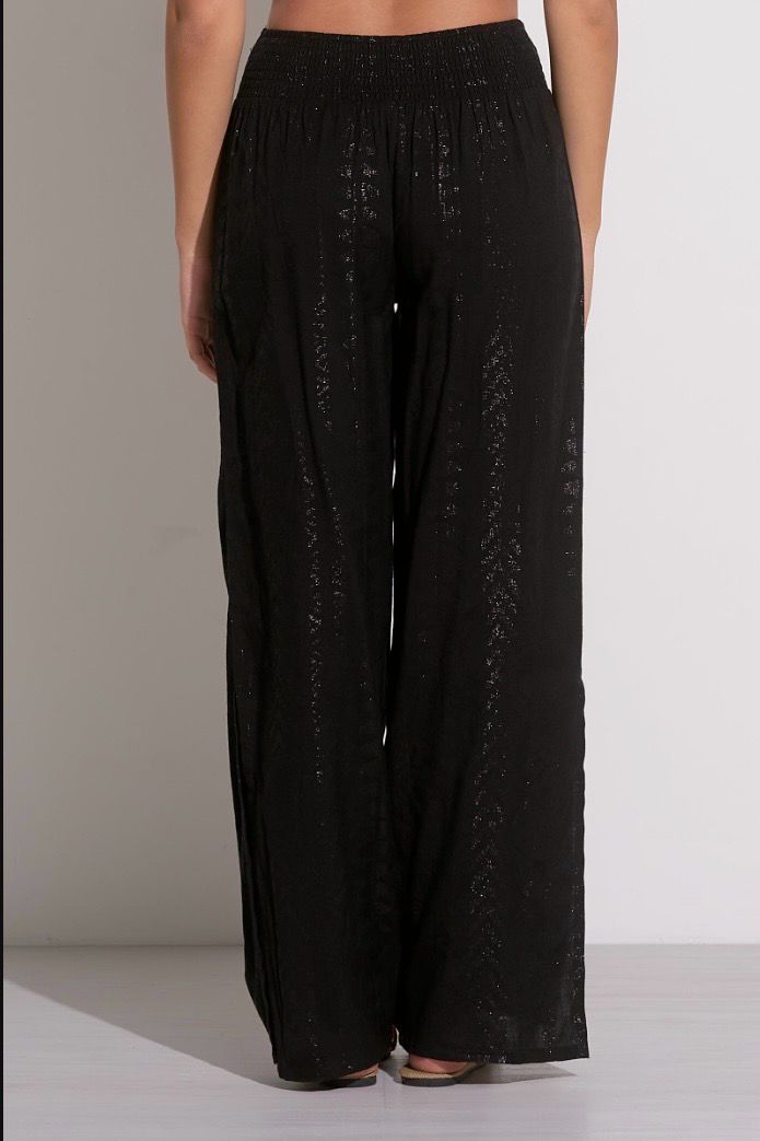 Shine Elastic Slit Pant