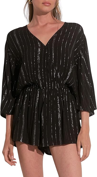 Shanaya V Neck Romper