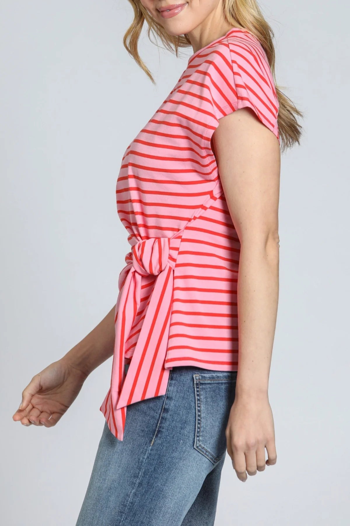 Sailor Strip Cinched Tee