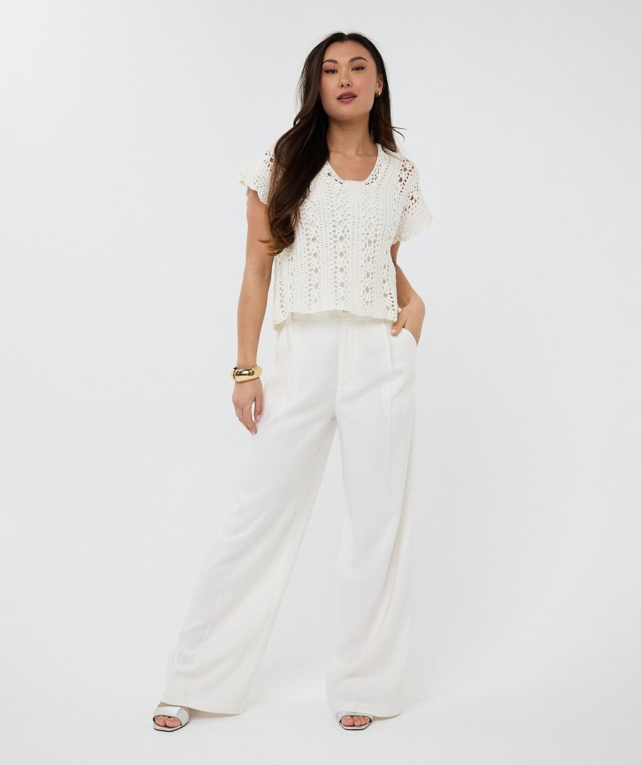 Knit Cropped Top