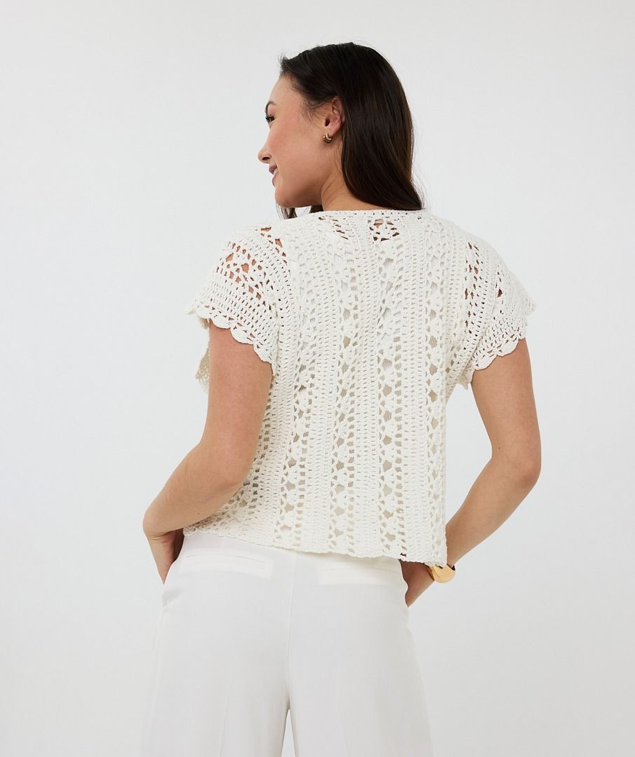 Knit Cropped Top