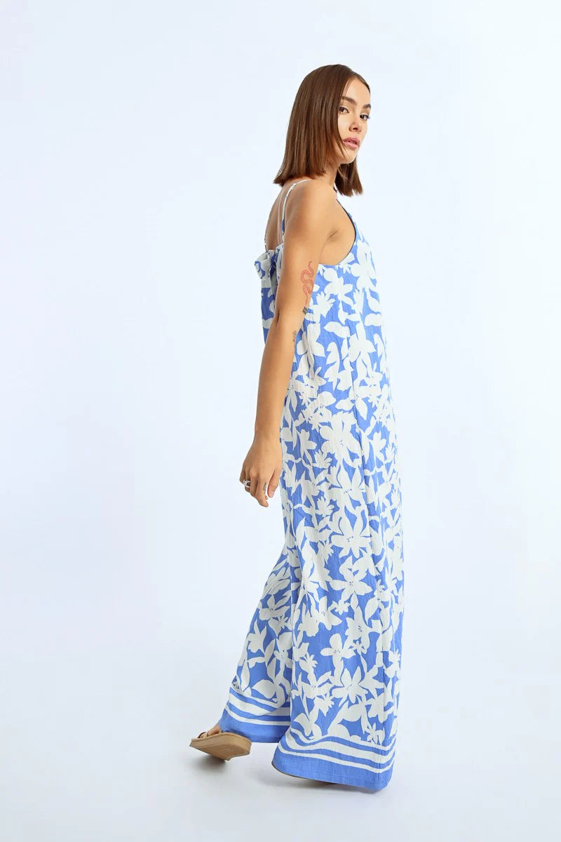 YOUNG LADIES WOVEN JUMPSUIT