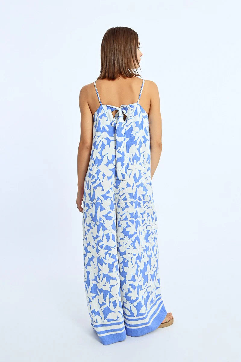 YOUNG LADIES WOVEN JUMPSUIT