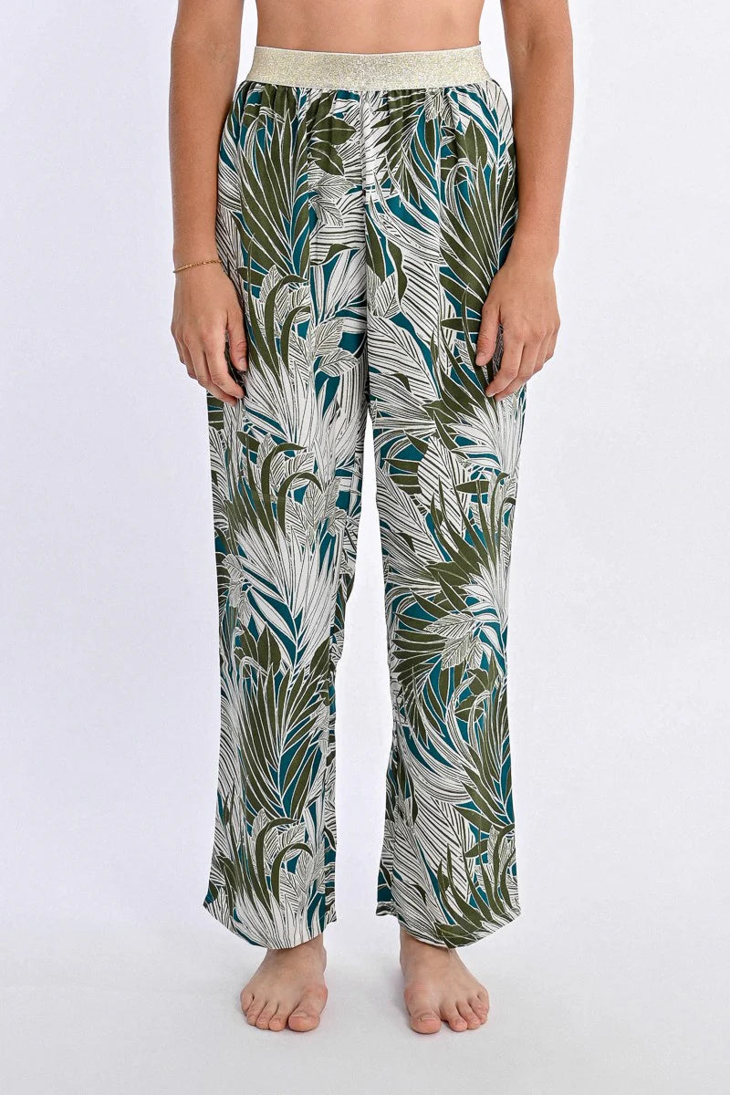 LADIES WOVEN PANTS