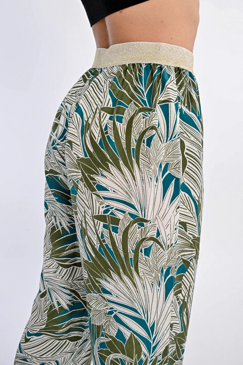 LADIES WOVEN PANTS