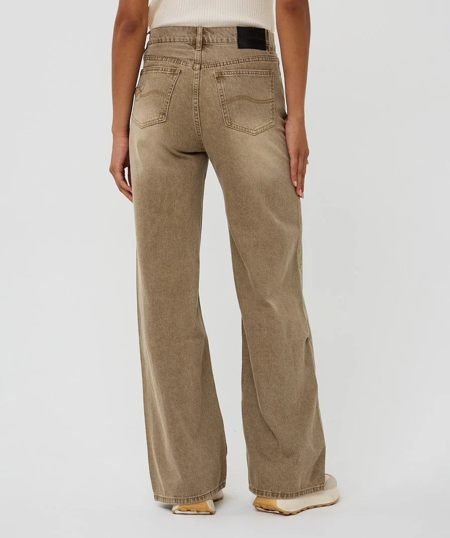 Caramel Wide Trousers