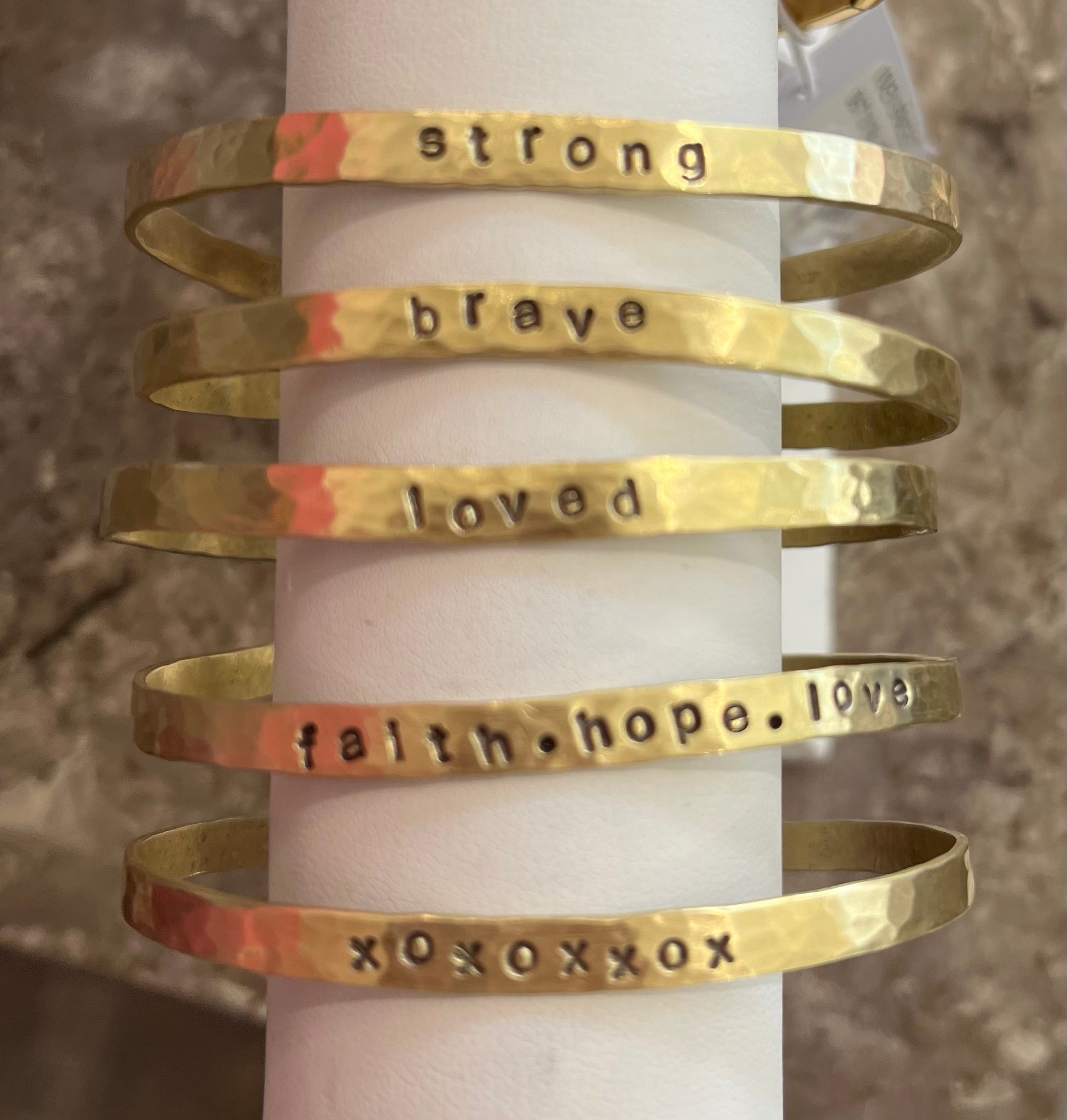 Hand Stamped Bracelet