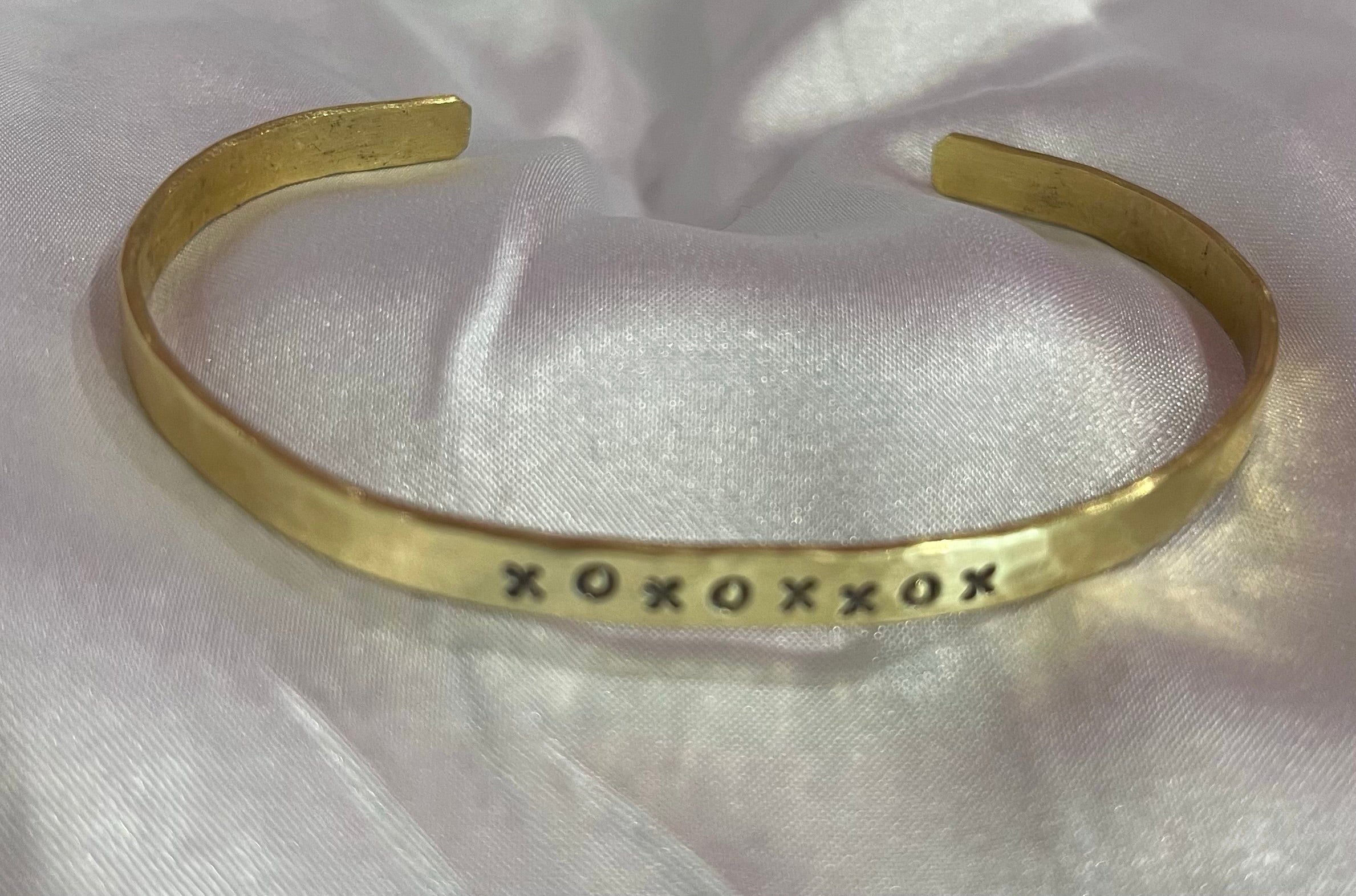 Hand Stamped Bracelet