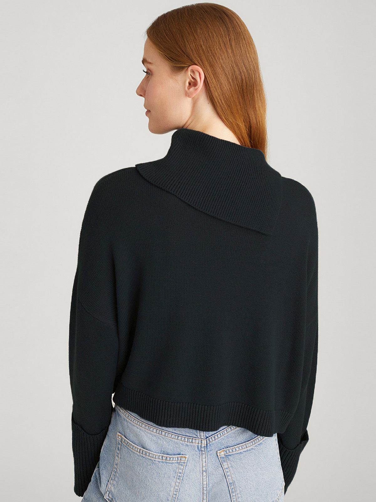 Lily Split Turtleneck