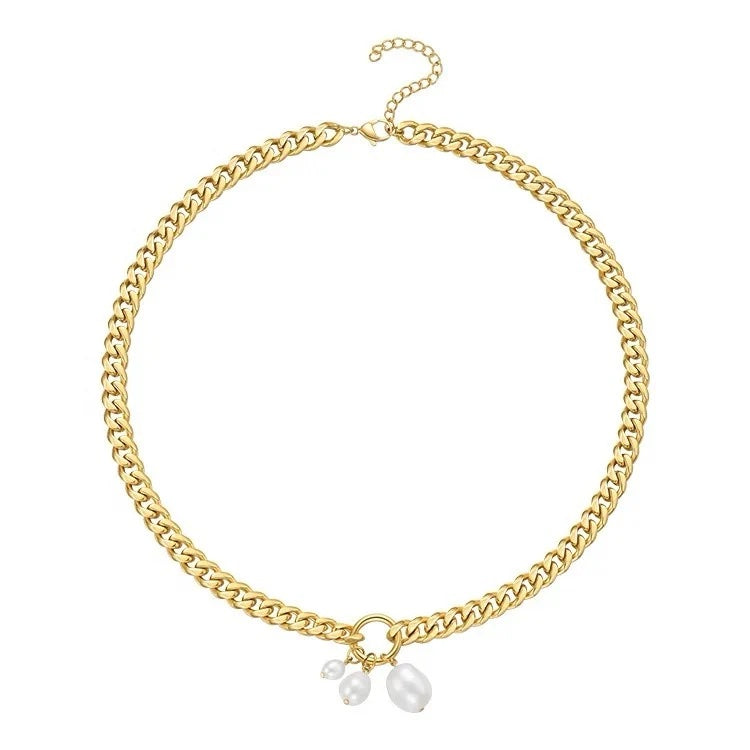 Savvy Necklace - One size - 18KT Gold Plated