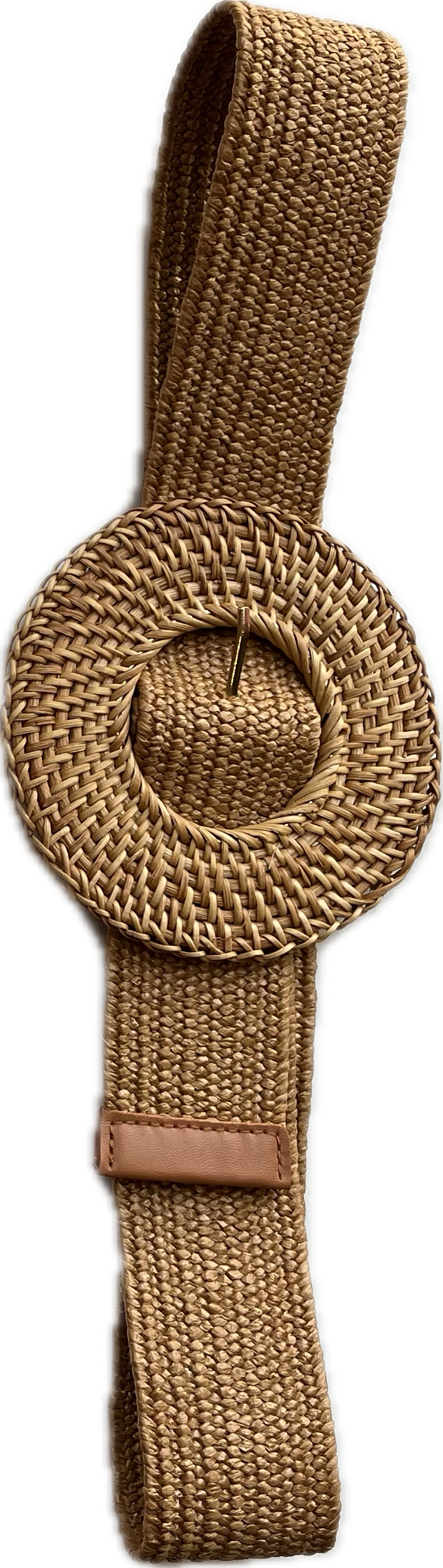 Basket Weave Buckle Belt