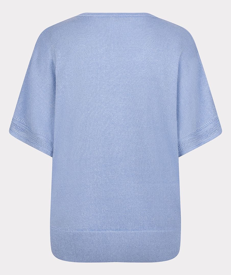 Pointelle Lurex Sweater