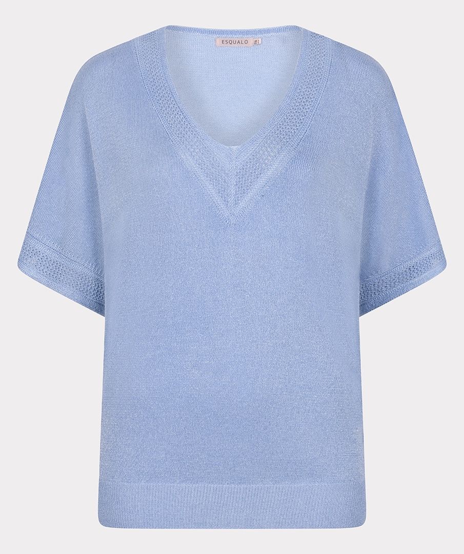 Pointelle Lurex Sweater