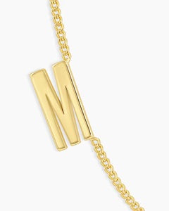 214-112k-G- Wilder Alphabet Necklace