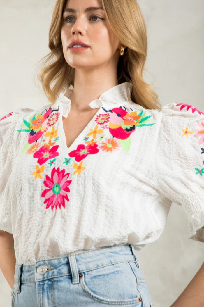 Isla Flower Top