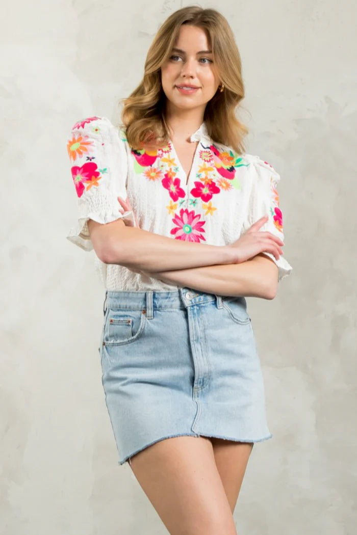 Isla Flower Top