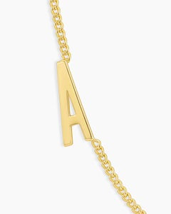 214-112k-G- Wilder Alphabet Necklace