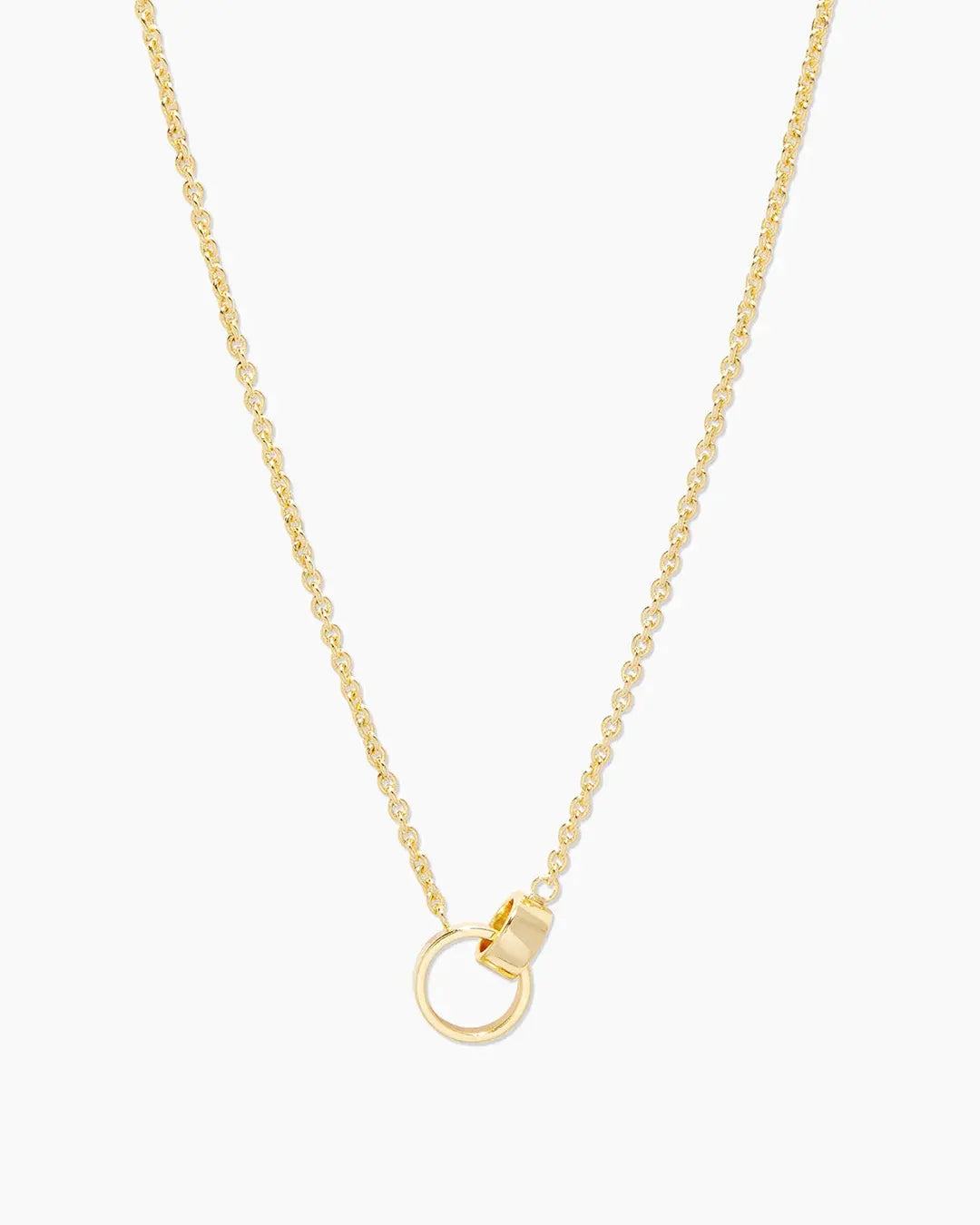 Rose Interlocking Necklace gold One Size