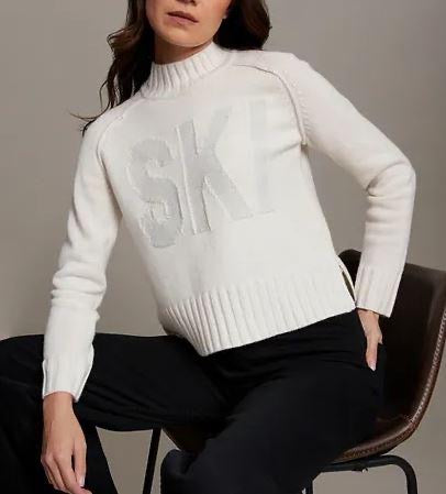 Raglan Long Sleeve Mock Sweater