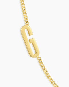 214-112k-G- Wilder Alphabet Necklace